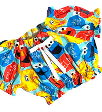 Load image into Gallery viewer, Elmo and Cookie Monster Cropped Top and Skirt Set