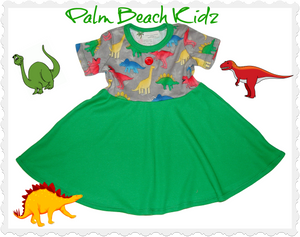 Dinosaur Fun Dress