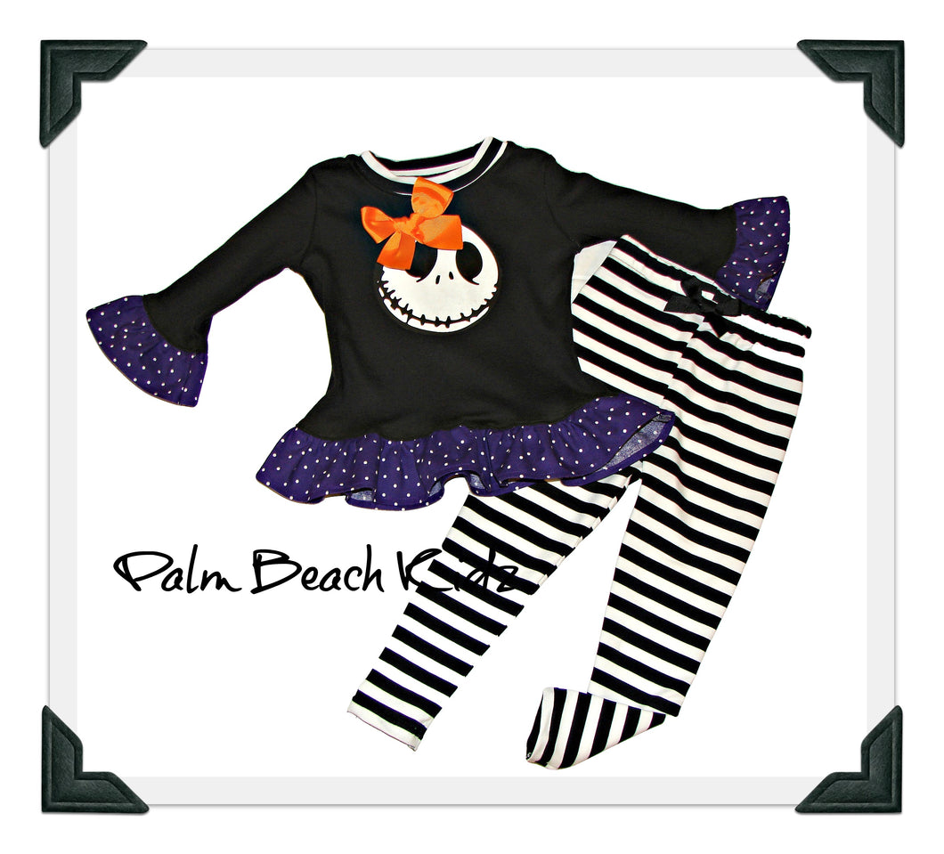 Jack Skellington Halloween Pant Set